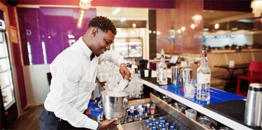 apprentissage Barman